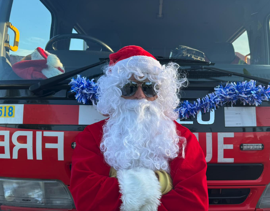 Santa in Goonellabah Station 316