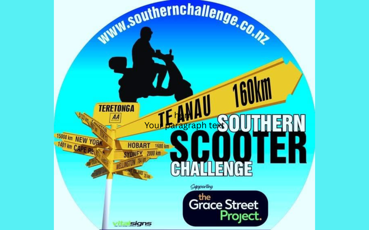 Scooter Ride through town & Show & Shine