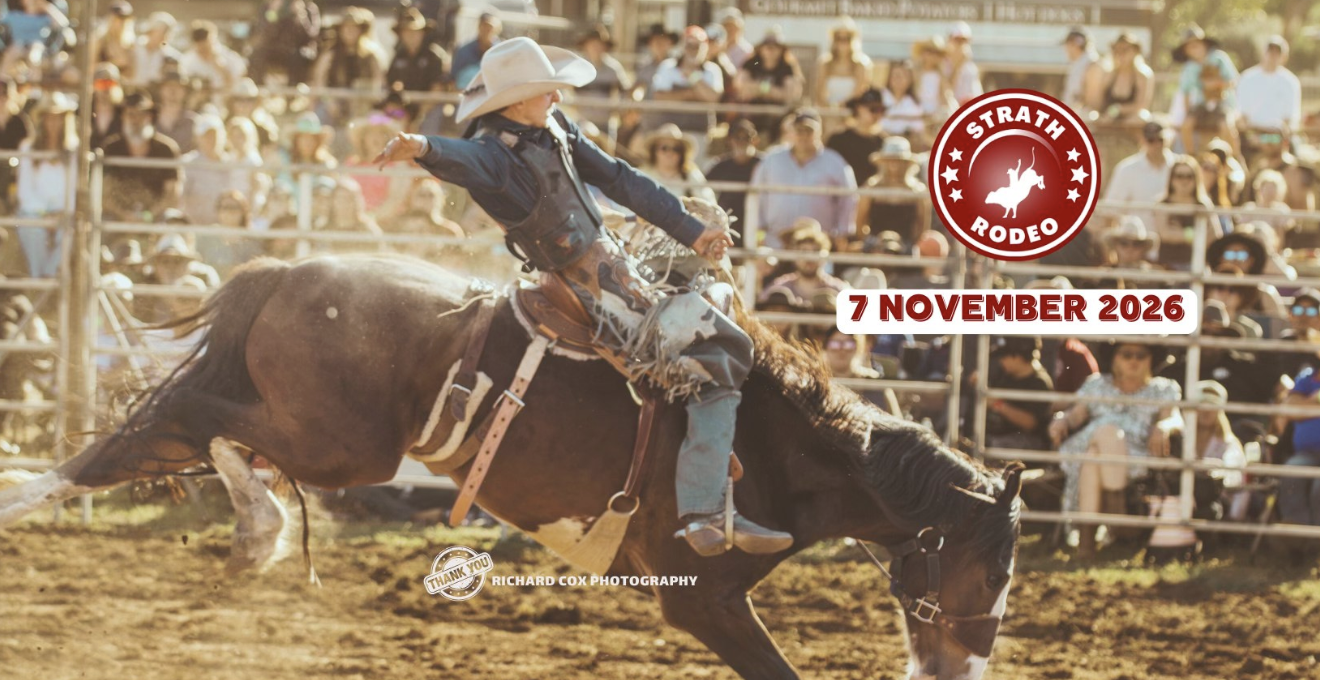 Get ready to ride, race & roar at Strath Rodeo 2026!