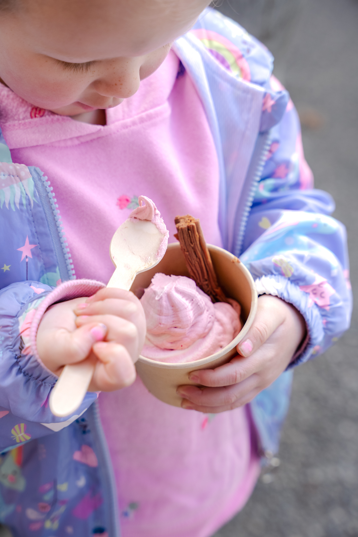 Real Fruit Ice Cream Kiosk at Jackson Orchards