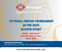 New World Optional Triples Bowls Tournament