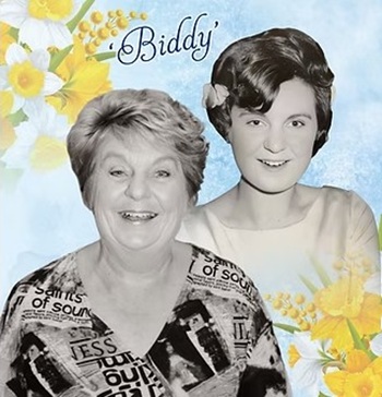 HELLEWELL, Elizabeth Mary (Biddy) (nee Brenssell)