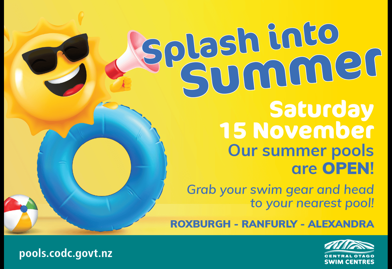 Summer pools opening