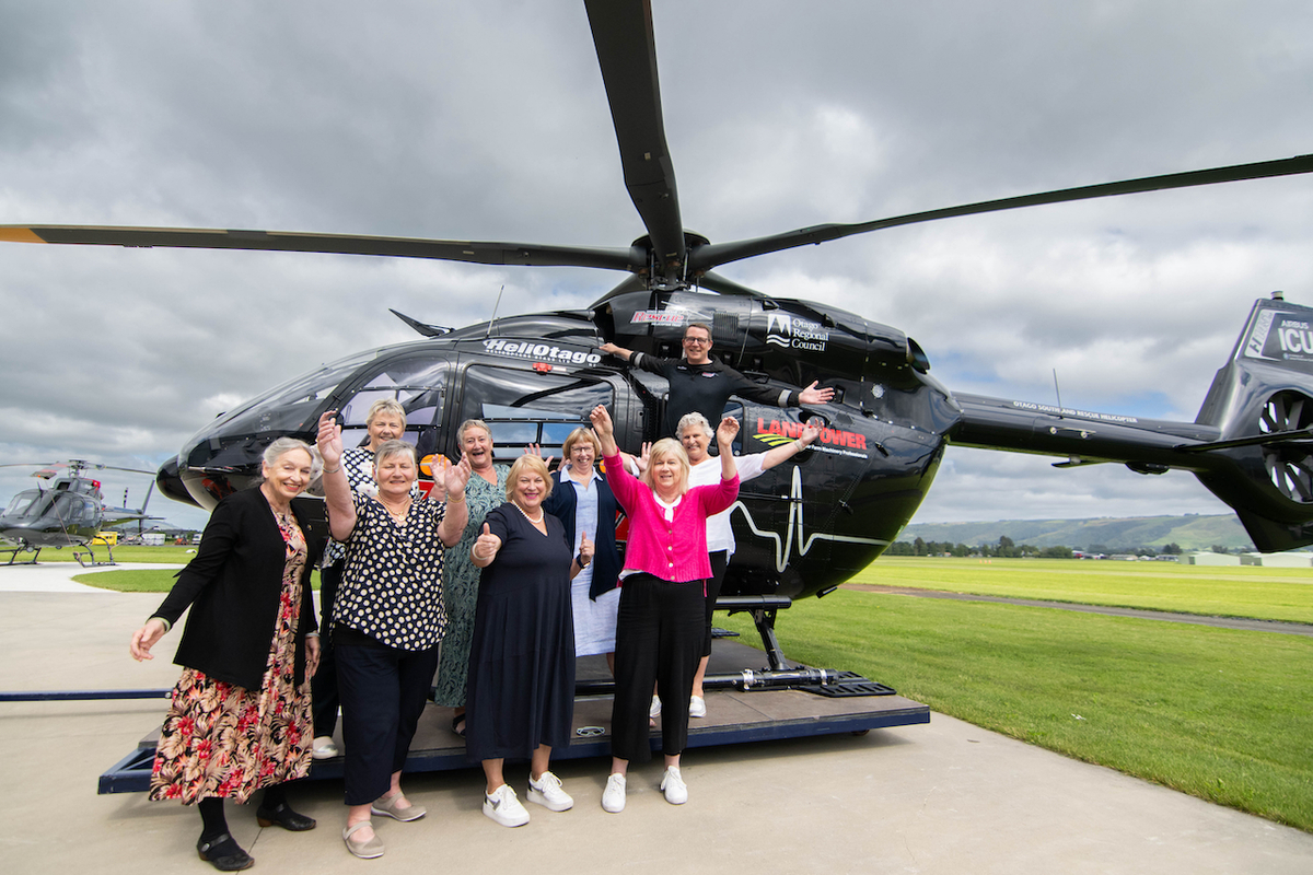 Otago Rescue Helicopter benefits from Grans Who Can