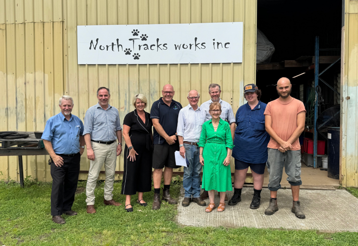 NSW Ministers Yatley and Dibb learn about impact of North Tracks Works