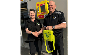 ILT and Hato Hone St John celebrate 80th AED gifted to the community