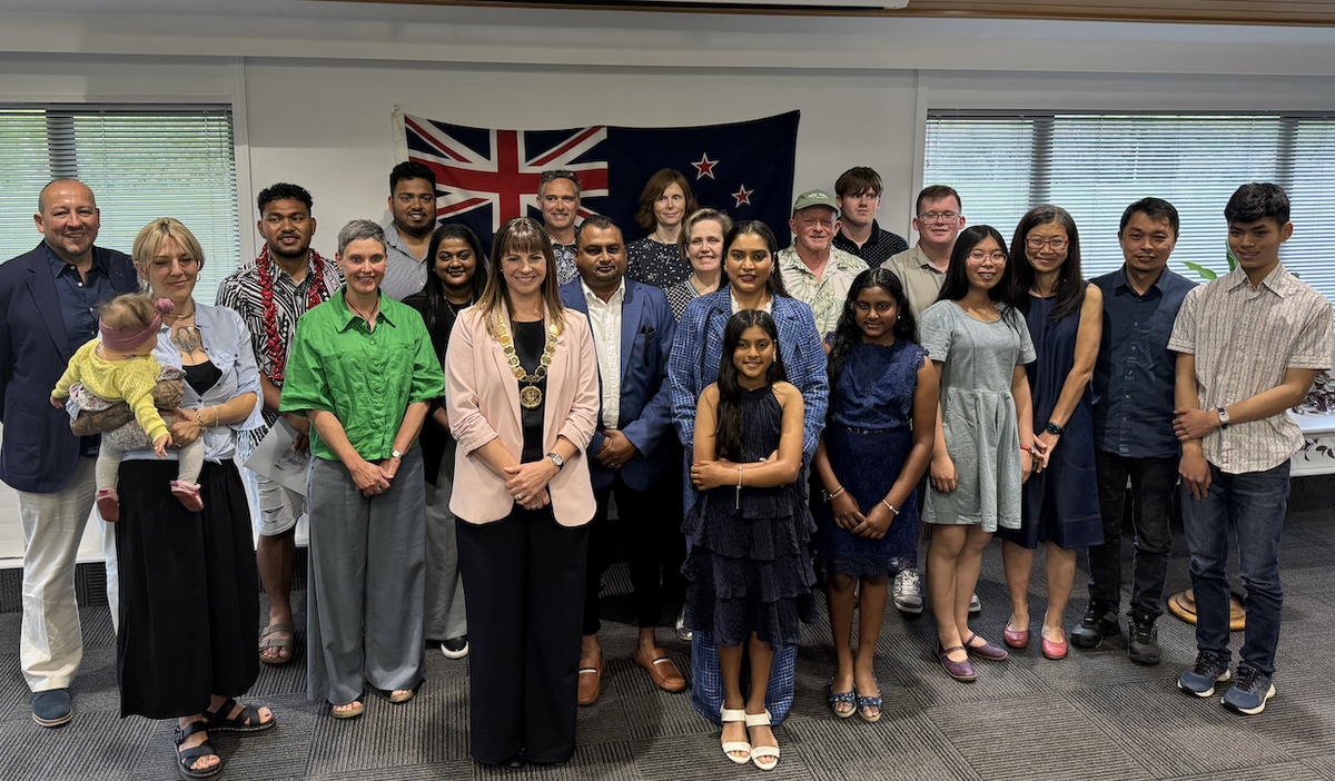 Twenty new citizens welcomed