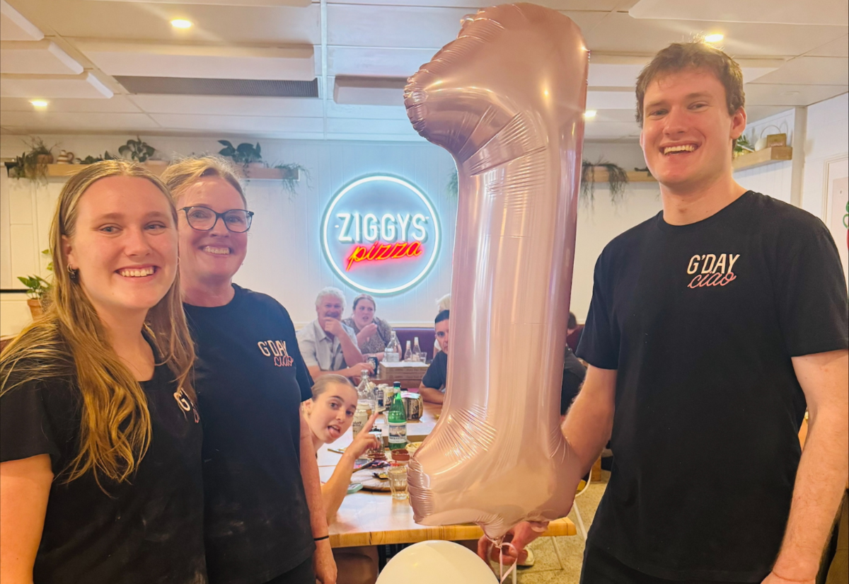Ziggy's Pizza Celebrates a Milestone, Overcoming Break-In Setback