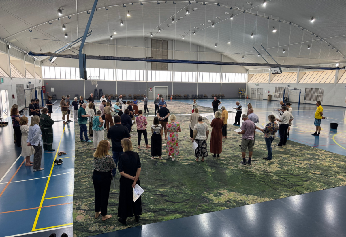 The Big Map makes a return to Lismore as we learn more about flood preparedness