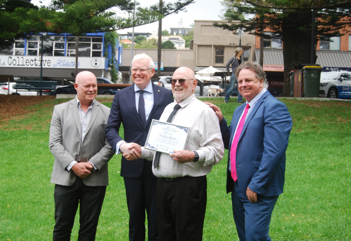 Bus Driver Gary Honoured with Community Hero Award