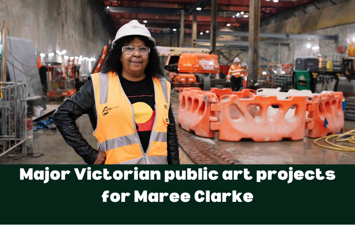 Major art projects for Maree Clarke