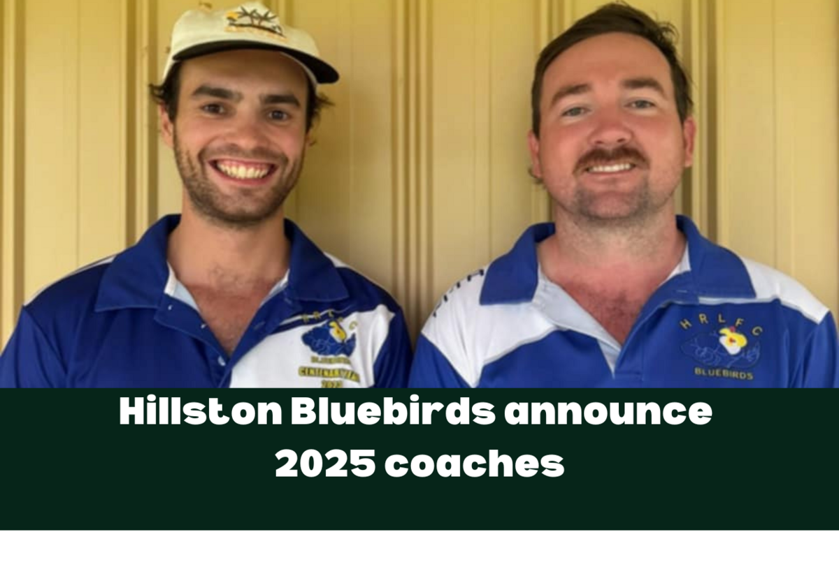 Hillston Bluebirds announce 2025 coaches