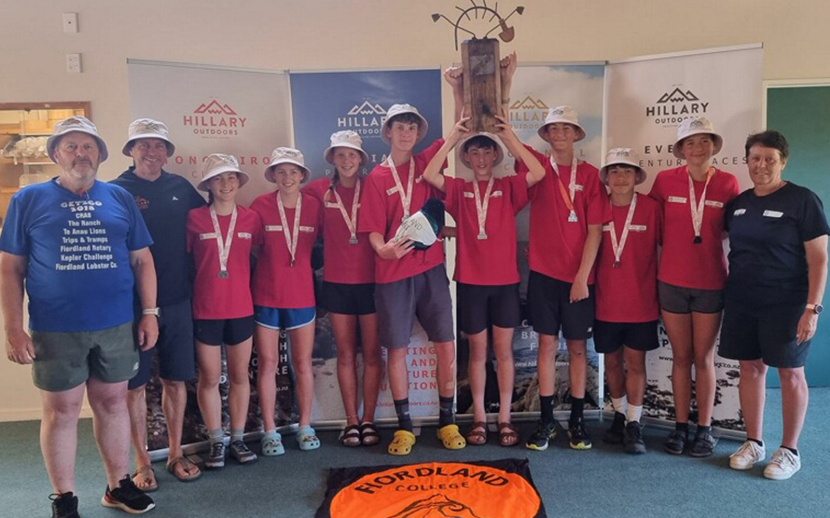 Fiordland College team wins national Get2Go competition