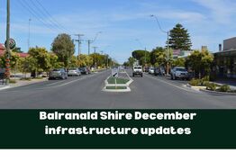 Balranald Shire December infrastructure report