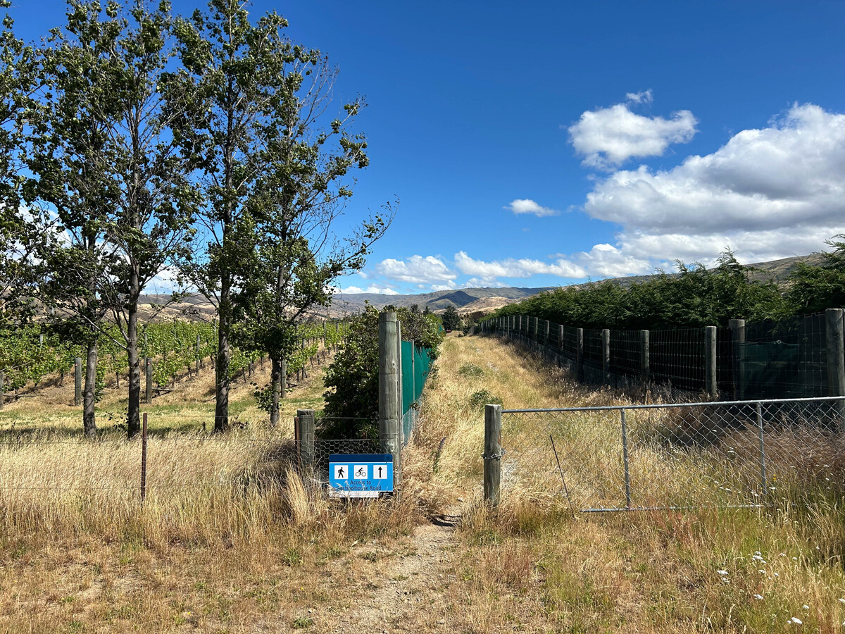Bannockburn local honoured in track name