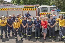 Jamberoo Rural Fire Brigade Salvation Army Food Drive: Photos