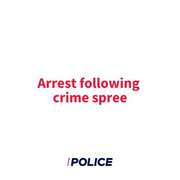 Arrest following Northland crime spree