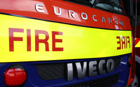 UPDATED: Fire closes SH1 near Edendale