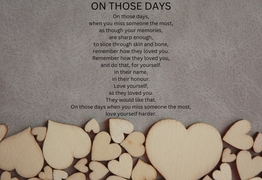 On those days when words aren't enough