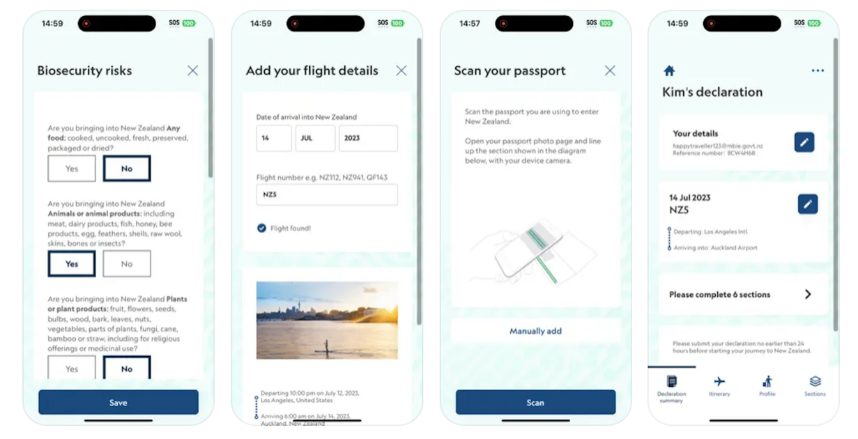 More Travellers Opt for Digital Declarations