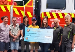 Jamberoo Rural Fire Service caps off a year of resilience with community support