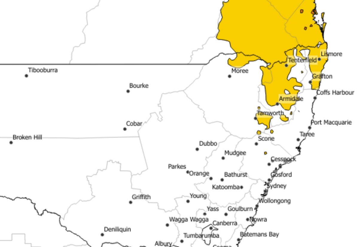 Heatwave Alert – Northern Rivers, NSW