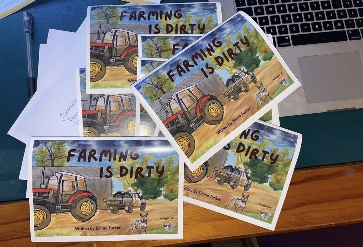 Farming is dirty - a book for charity 