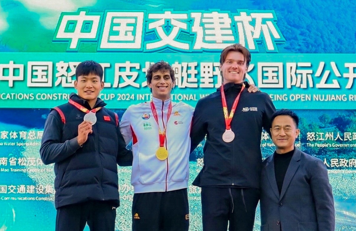 Podium finish for local paddler in China