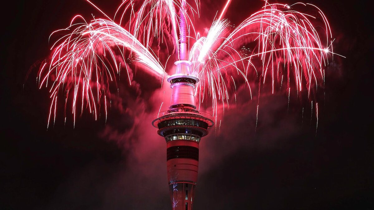 Sky Tower Fireworks to Ring in 2025