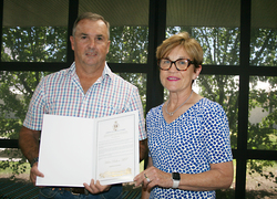 DPI’s Dean Whitehead recognised by Helen Dalton MP