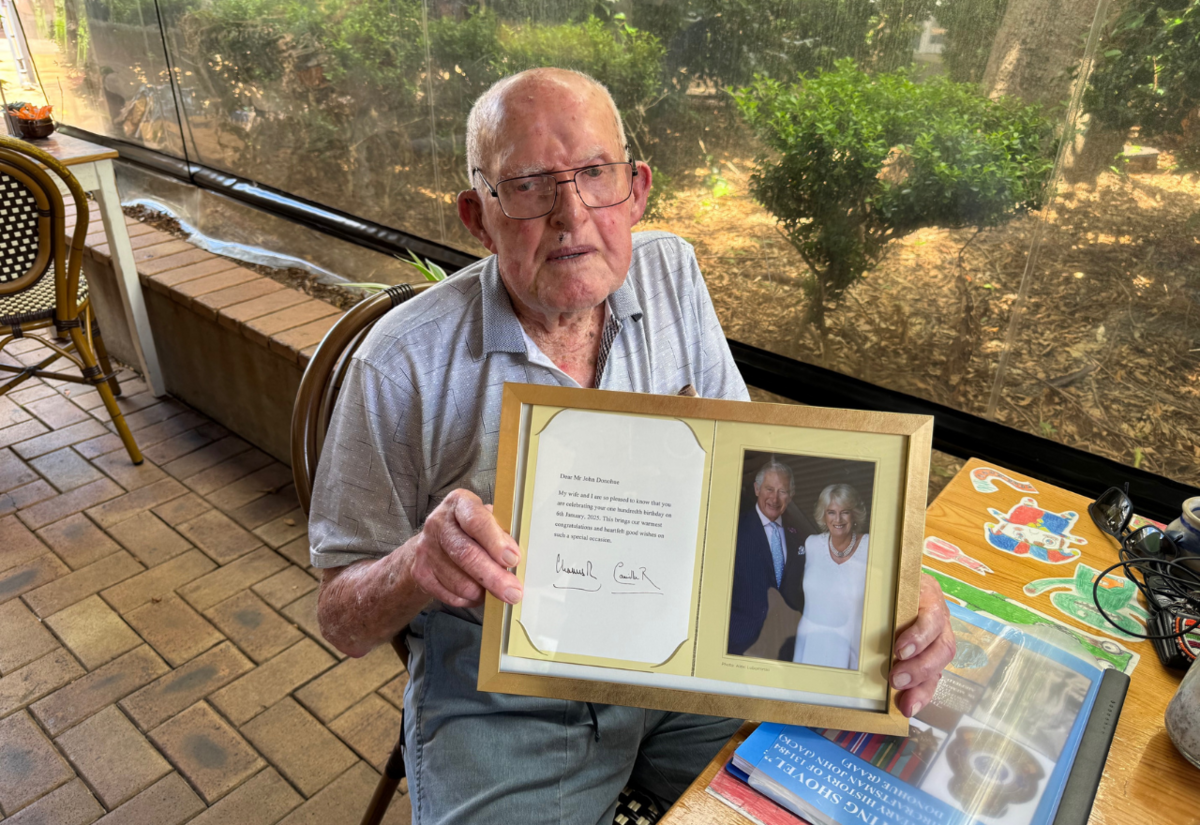 Lismore's only surviving World War II serviceman, Jack Donohue, turns 100