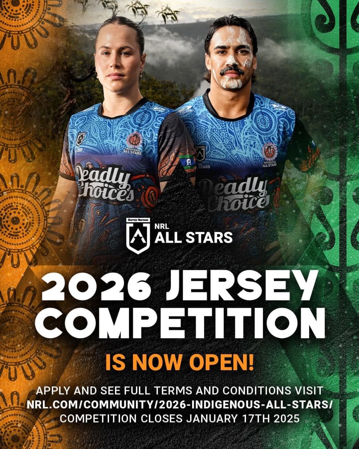 Outback Arts Calling Indigenous artists for NRL jersey competition