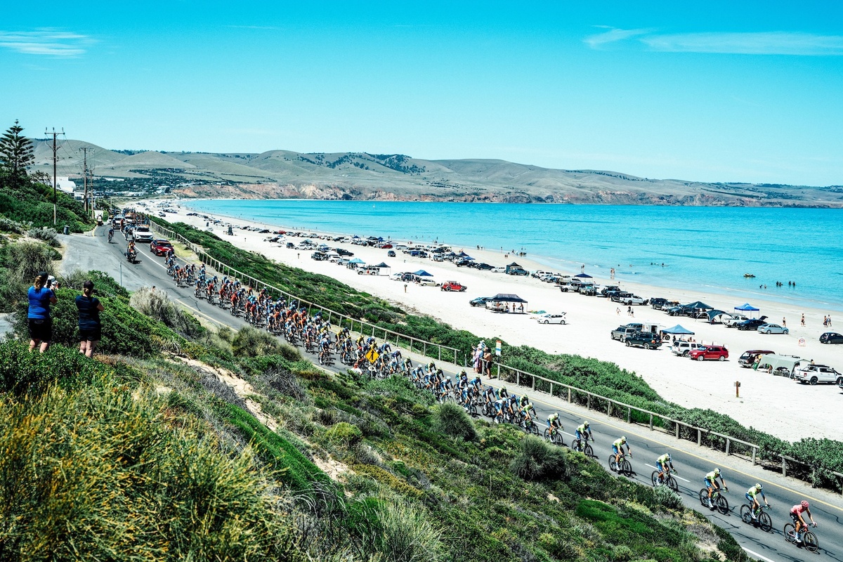 Pedalling into history at the Tour Down Under