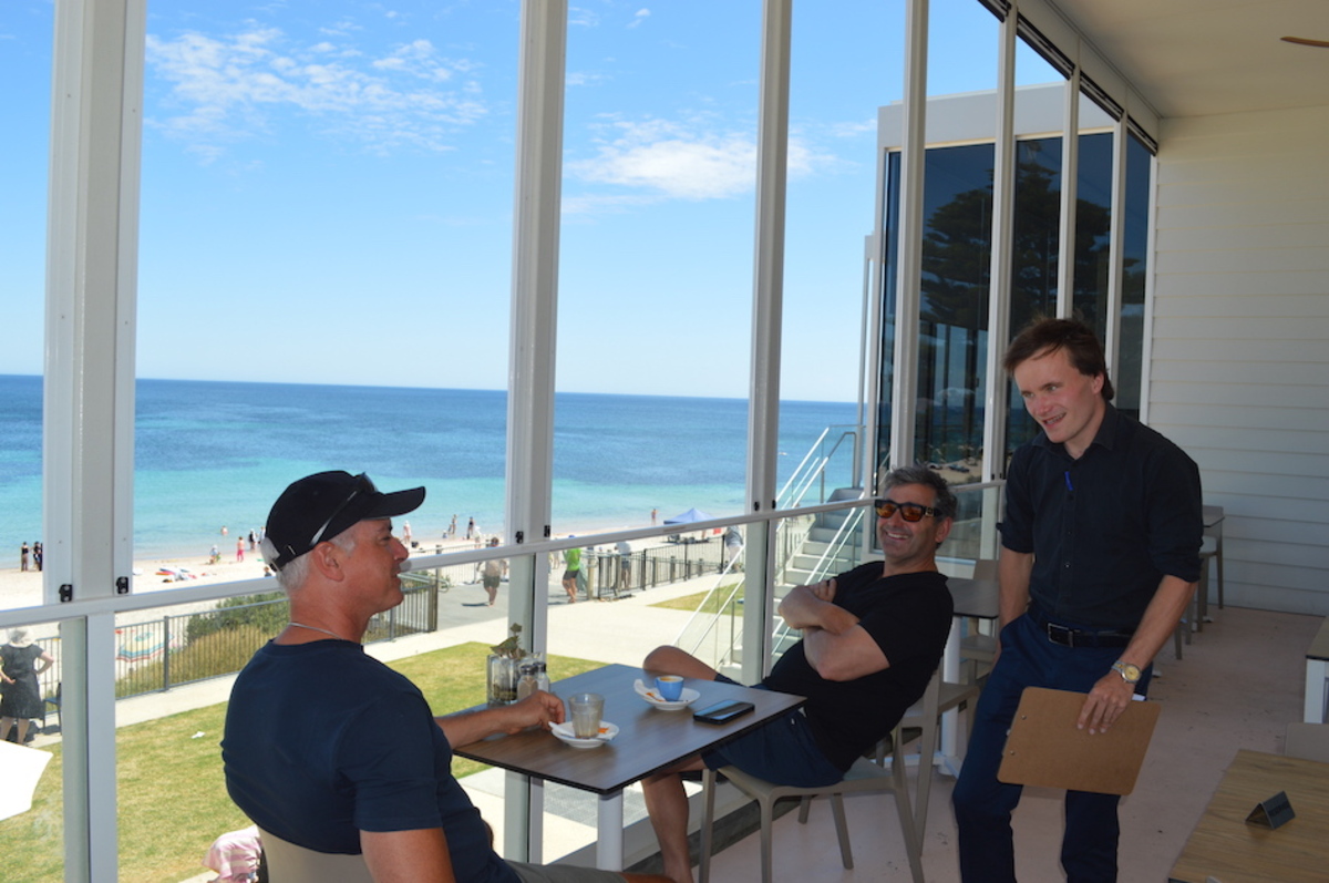 First Fleurieu service star named