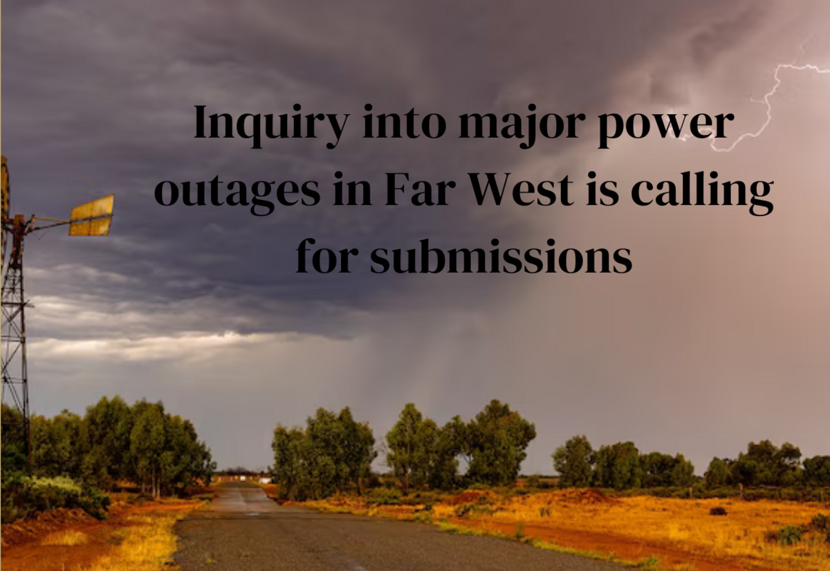 Inquiry into electricity outages affecting Far West NSW