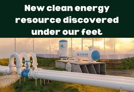 New clean energy resource under our feet