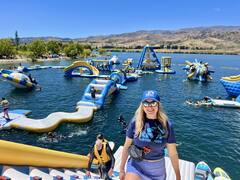 International airline campaign on Lake Dunstan