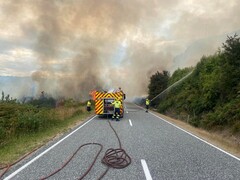 Southern fires prompt outdoor burning warning