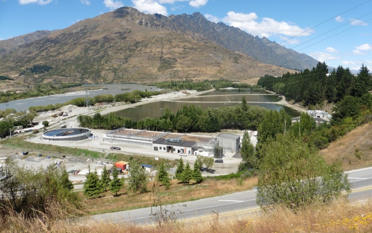 Queenstown district council issued notices after 'potential' treated wastewater river spillover