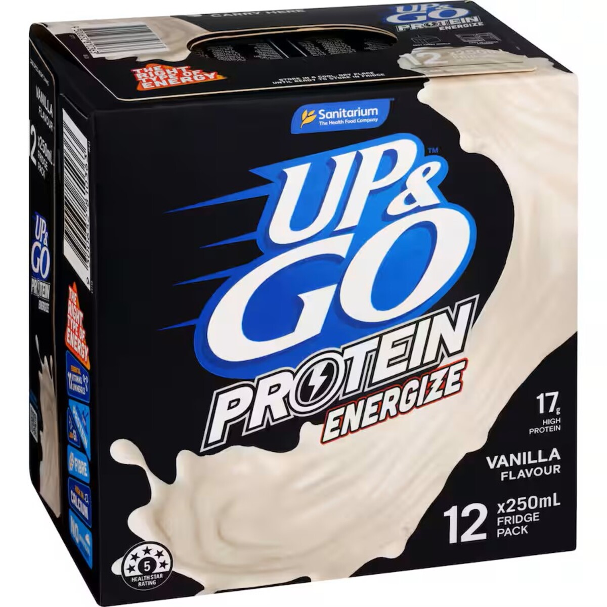 Food recall -Up and Go Protein Energize Vanilla 