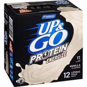 Food recall -Up and Go Protein Energize Vanilla 