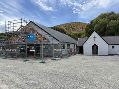 New Lowburn Church starting to take shape