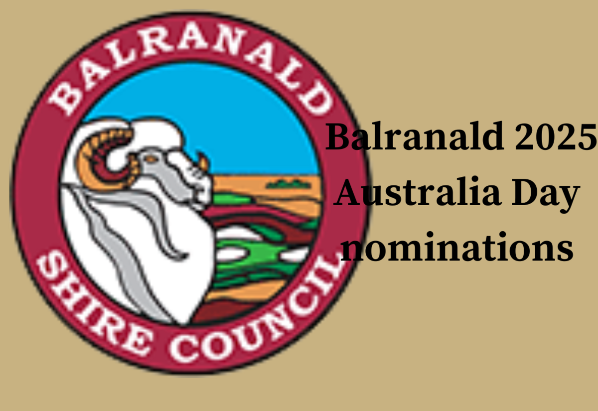 Balranald Australia Day nominations for 2025