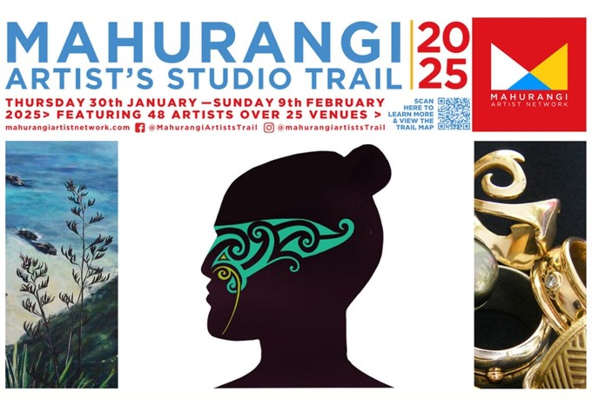 Mahurangi Artist's Studio Trail begins 31st Jan