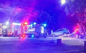 Crash blocks main street of Hay