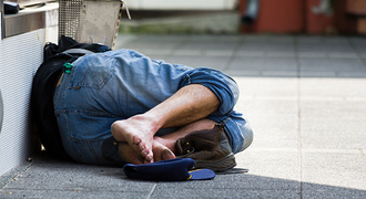 Increase in people living rough around Alexandra