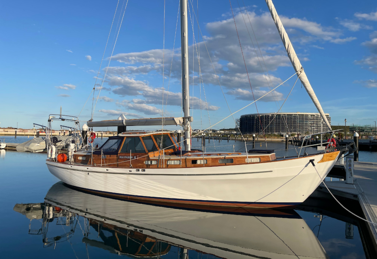Kiama’s Wayfarer II: Another local boat at the Australian Wooden Boat Festival