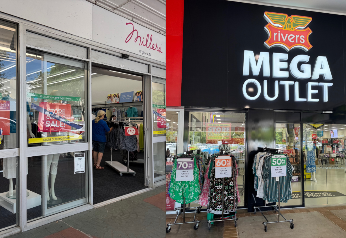Rivers Goonellabah and Millers CBD to close their doors