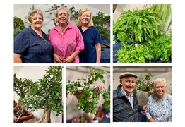 The buzz at the Kiama Show Pavilion on the first day of judging