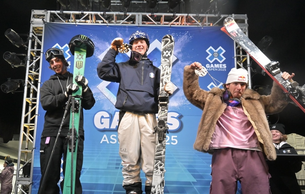 Luca Harrington claims second X Games Medal - silver in Big Air